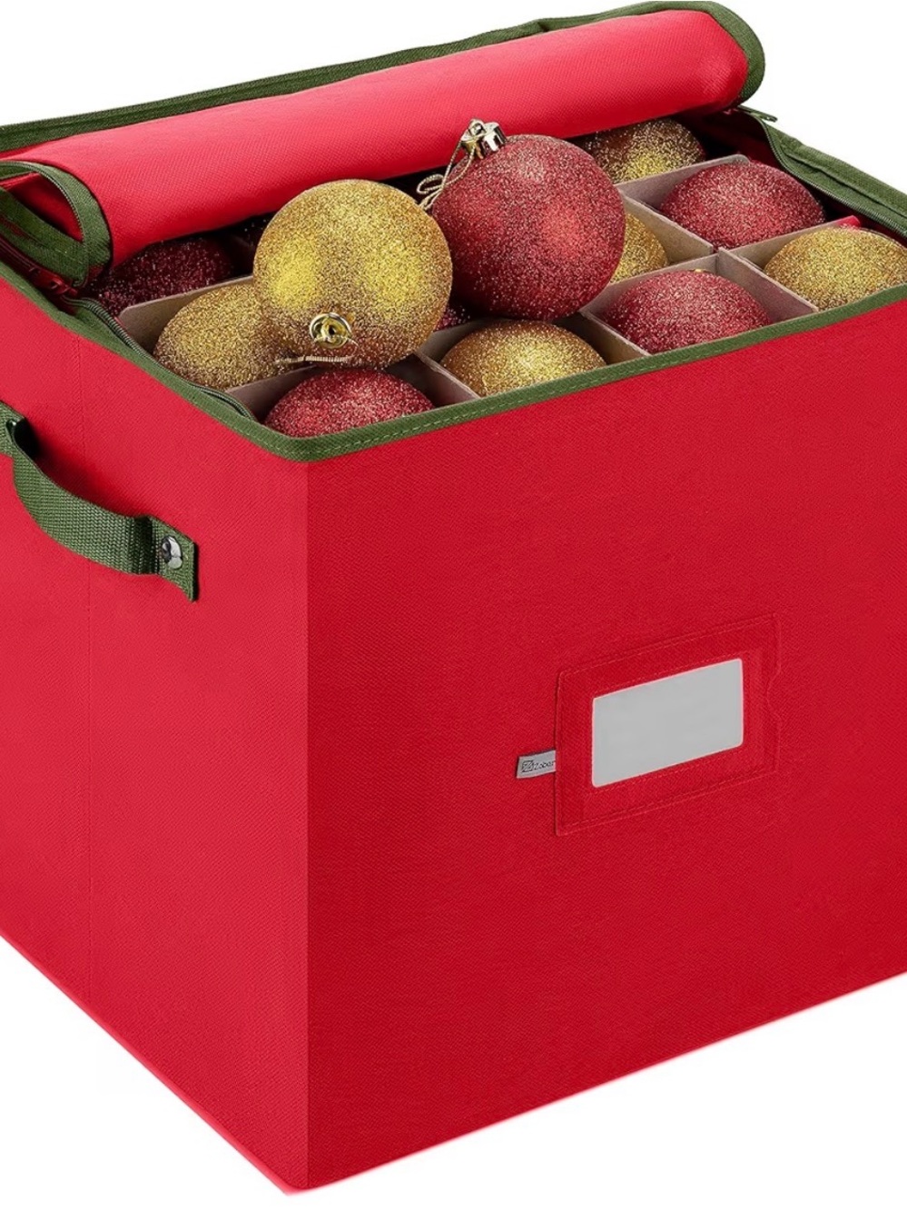 Ornament Storage Box Nonwoven up to 64 3" ornaments